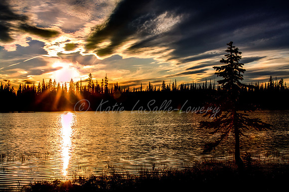 First Sunset of Summer - Lily Lake - 2012 (1)